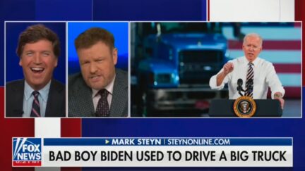 Tucker Carlson and Mark Steyn