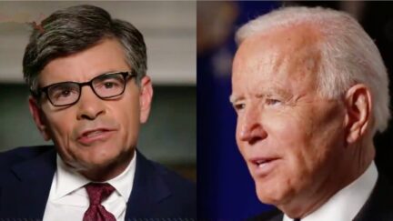 George Stephnopoulos Joe Biden 8-18