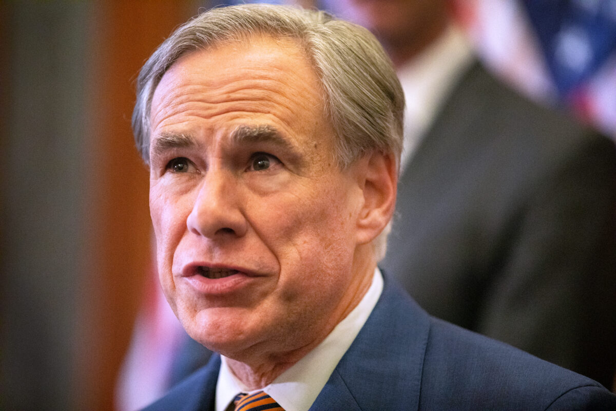 Texas Governor Greg Abbott