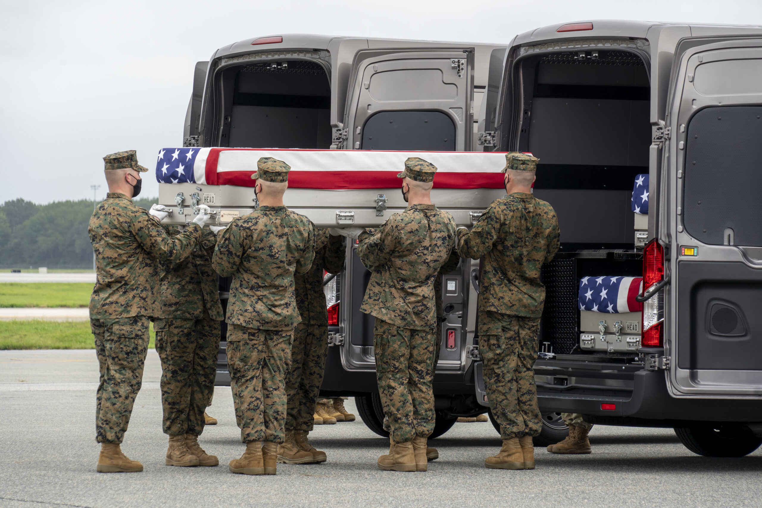 Dignifed Transfer Held For 13 Service Members Killed At Kabul Airport