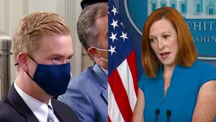 Peter Doocy Jen Psaki 8-11
