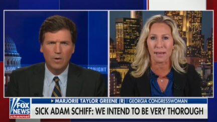 Marjorie Taylor Greene Threatens Telecom Companies on Tucker Carlson