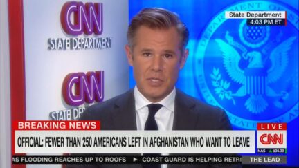 CNN Reports Americans Still in Afghanistan Ahead of Withdrawal