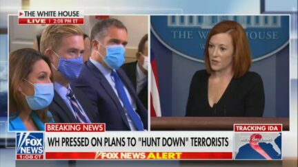 Peter Doocy and Jen Psaki