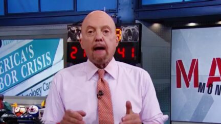 CNBC's Jim Cramer Says Nobody Wants to Die Getting Infected by Unvaccinated Coworker 'Even for $22 an Hour'