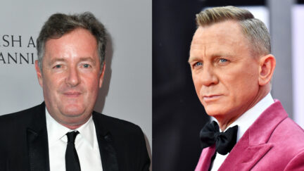 Piers Morgan Sparks a Massive Twitter Row By Mocking Daniel Craig's 'Garish' 'No Time to Die' Premiere Outfit