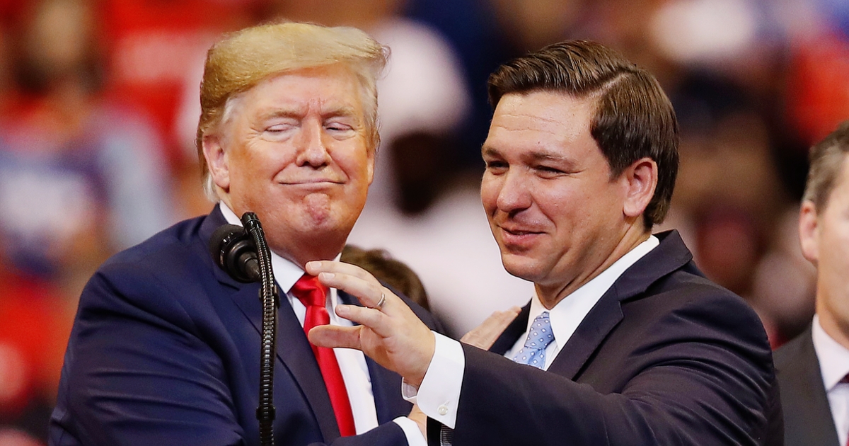 Trump Crushes DeSantis By More Than QUADRUPLE in New Poll — From Former Trump Campaign Pollster