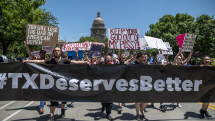 pro choice protesters in austin texas