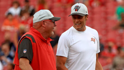 Tom Brady and Bruce Arians