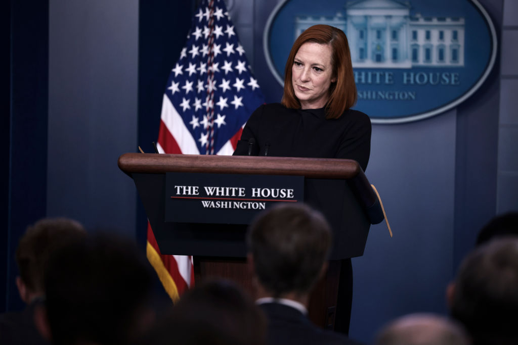 jen psaki in white house press room