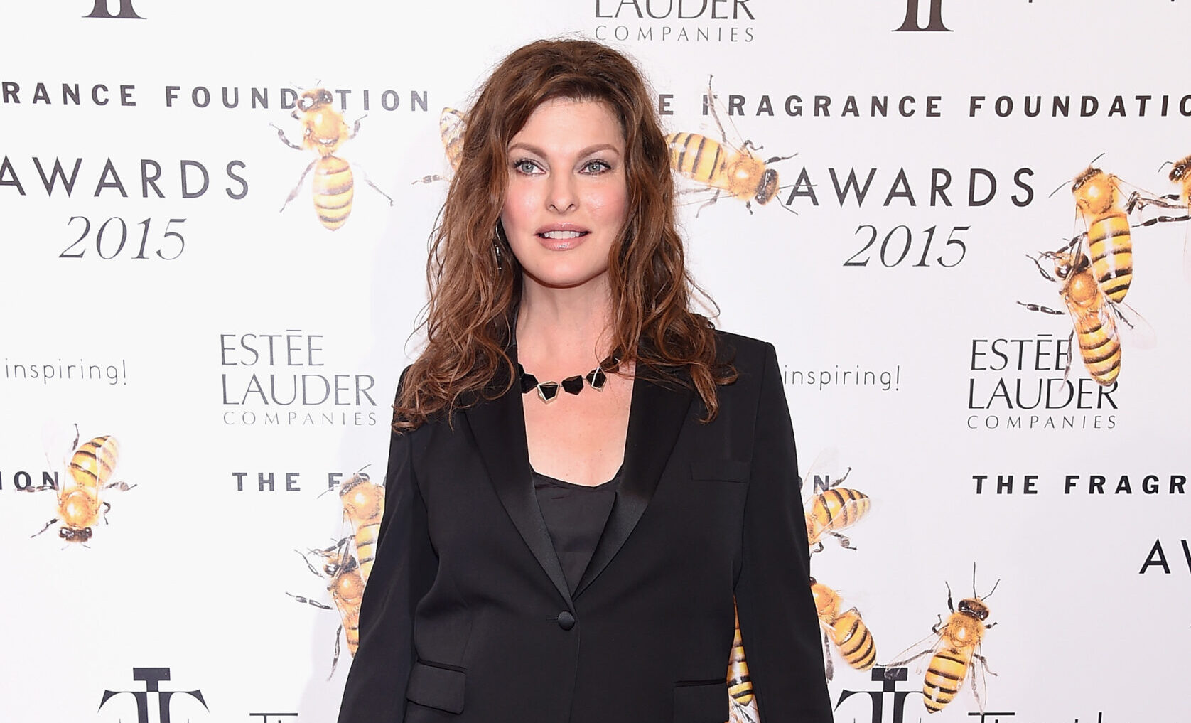 Linda Evangelista at 2015 Fragrance Foundation Awards - Arrivals