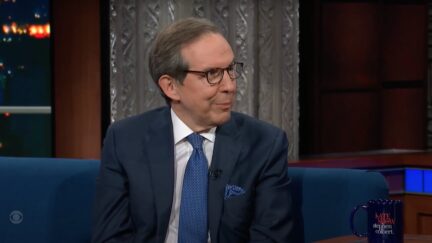 Chris Wallace on The Late Show