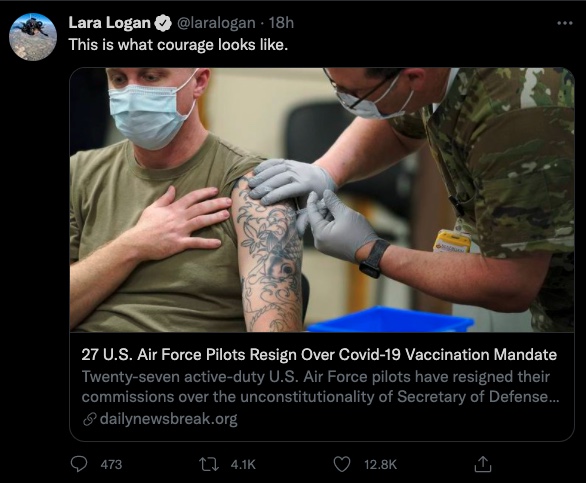 Lara Logan shares fake story