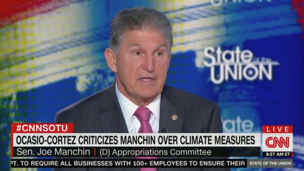 Joe Manchin Responds to Alexandria Ocasio Cortez