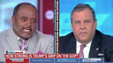 Roland Martin and Chris Christie on ABC's This Week