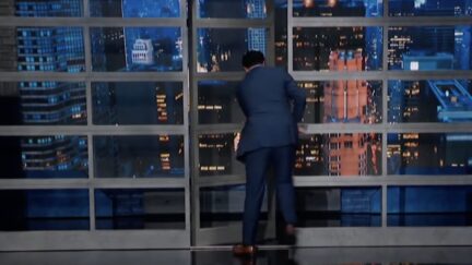 Stephen Colbert storms off set after raning about sex parties
