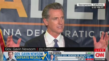 Gavin Newsom gives victory speech