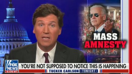 Tucker Carlson slams Biden's border policy