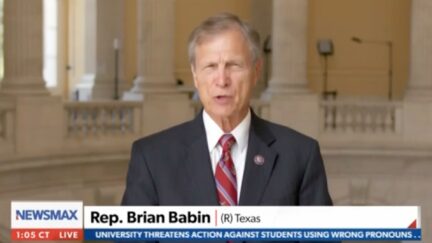Brian Babin criticizing Biden over border