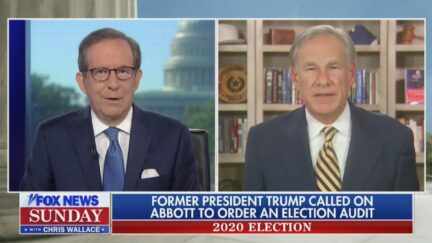 Chris Wallace Questions Greg Abbott on Trump's Audit Demand