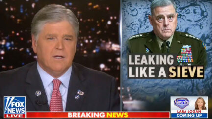 Sean Hannity Says Milley Should Be Investigated
