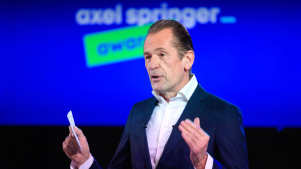 Axel Springer CEO Mathias Döpfner