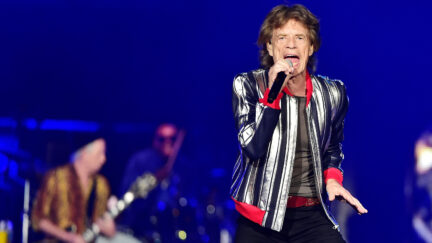 Rolling Stones performing