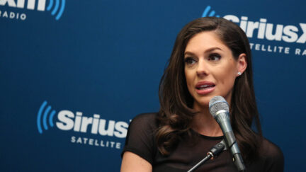 Abby Huntsman attends a special edition of SiriusXM's No Labels Radio