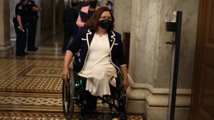 Tammy Duckworth in the U.S. Capitol