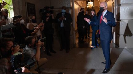 President Biden Takes Media Questions at the U.S. Capitol
