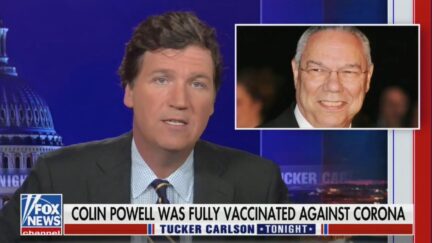 Tucker Carlson Slams Vaccines Over Colin Powell Death