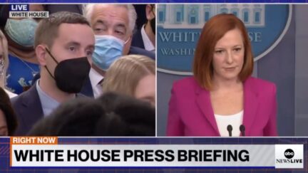 Steven Nelson and Jen Psaki go back and forth on Oct. 22