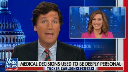 Tucker Carlson defending Lisa Boothe