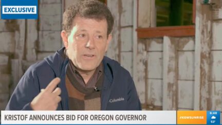 Nicholas Kristof announces run for Oregon governor