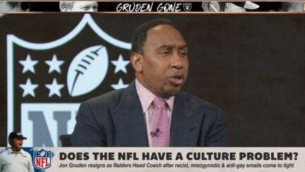Stephen A. Smith rips NFL's White privilege amid Jon Gruden scandal