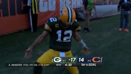 Aaron Rodgers taunts Chicago Bears fans