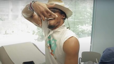 Cam Newton is vaccinated against Covid