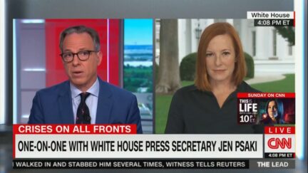 Jake Tapper and Jen Psaki on 