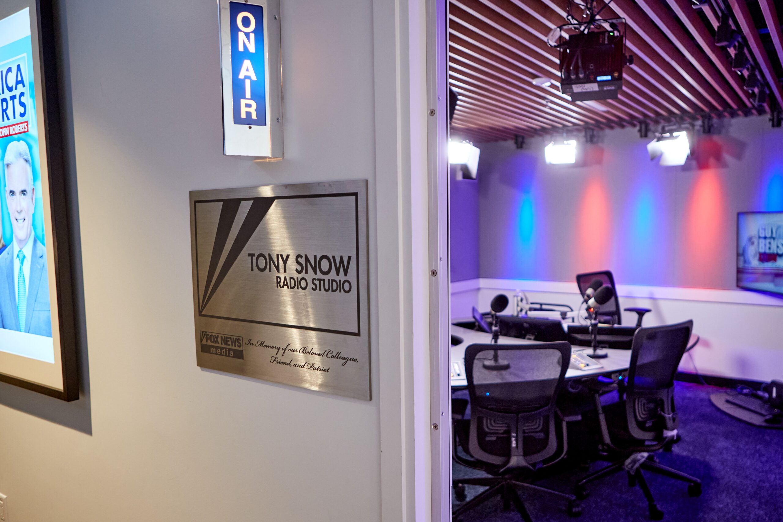 Tony Snow Studio inside Fox News DC bureau