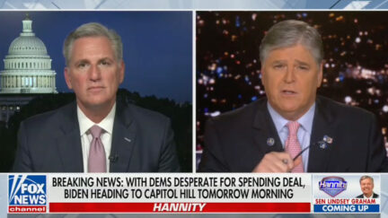 Sean Hannity Gives Kevin McCarthy a Message for McConnell