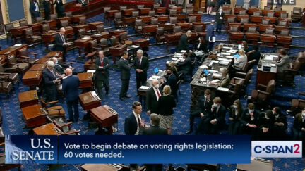 Republicans Block Voting Rights Bill