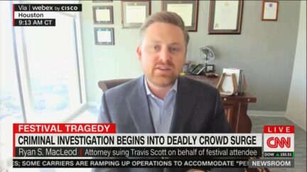 Attorney Ryan MacLeod on CNN on Nov. 8