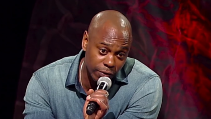 Dave Chappelle mic shot