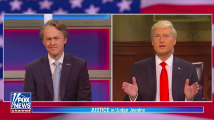 SNL cold open Youngkin and Trump