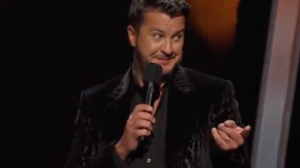 Luke Bryan at the CMAs