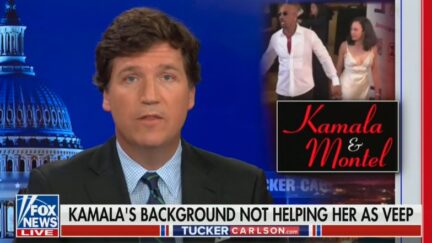 Tucker Carlson has questions about Kamala Harris's dating life