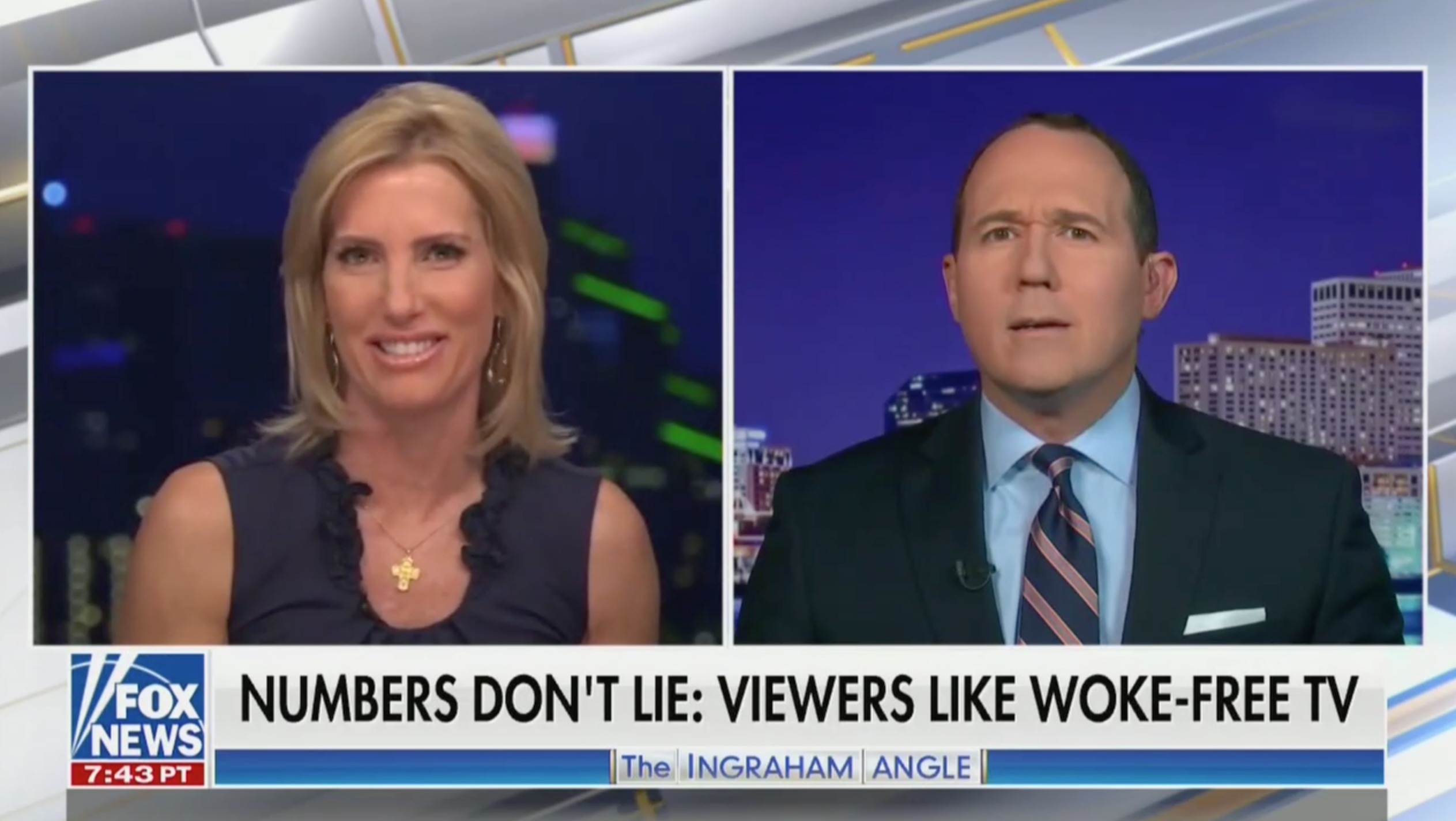 Fox News' Laura Ingraham, Raymond Arroyo