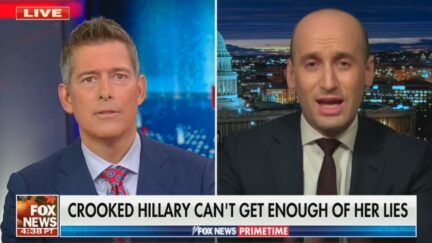 Stephen Miller says Hillary Clinton committed a crime