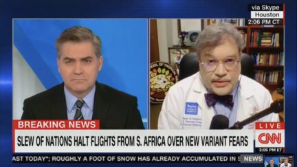 Jim Acosta and Dr Peter Hotez discuss Omicron variant