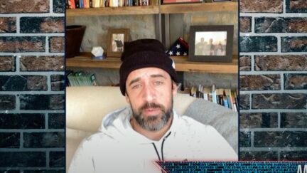 Aaron Rodgers jokes about Covid toe